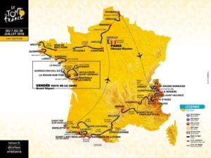 Ανακοινώθηκε η διαδρομή του Γύρου Γαλλίας 2018