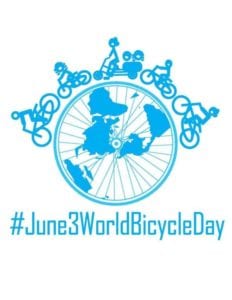 3 Ιουνίου 2018 Παγκόσμια Ημέρα Ποδηλάτου