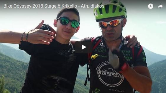 Bike Odyssey 2018: Stage 6 Krikello - Ath. Diakos