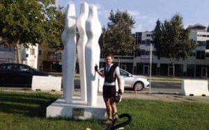 Ο ποδηλάτης που ταξίδεψε από την Παναγία Σουμελά του Βερμίου στην Τραπεζούντα