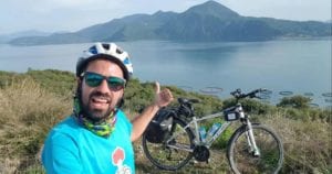 Ποδηλάτης ταξίδεψε από την Ουγγαρία στην Ελλάδα με μηδέν ευρώ